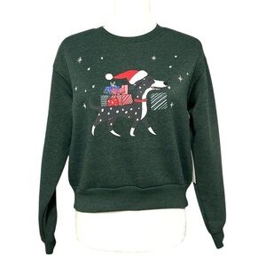 🆕 WILDFOX Pine Grove Christmas Holiday Dog Gifts Fleece Cozy Sweater